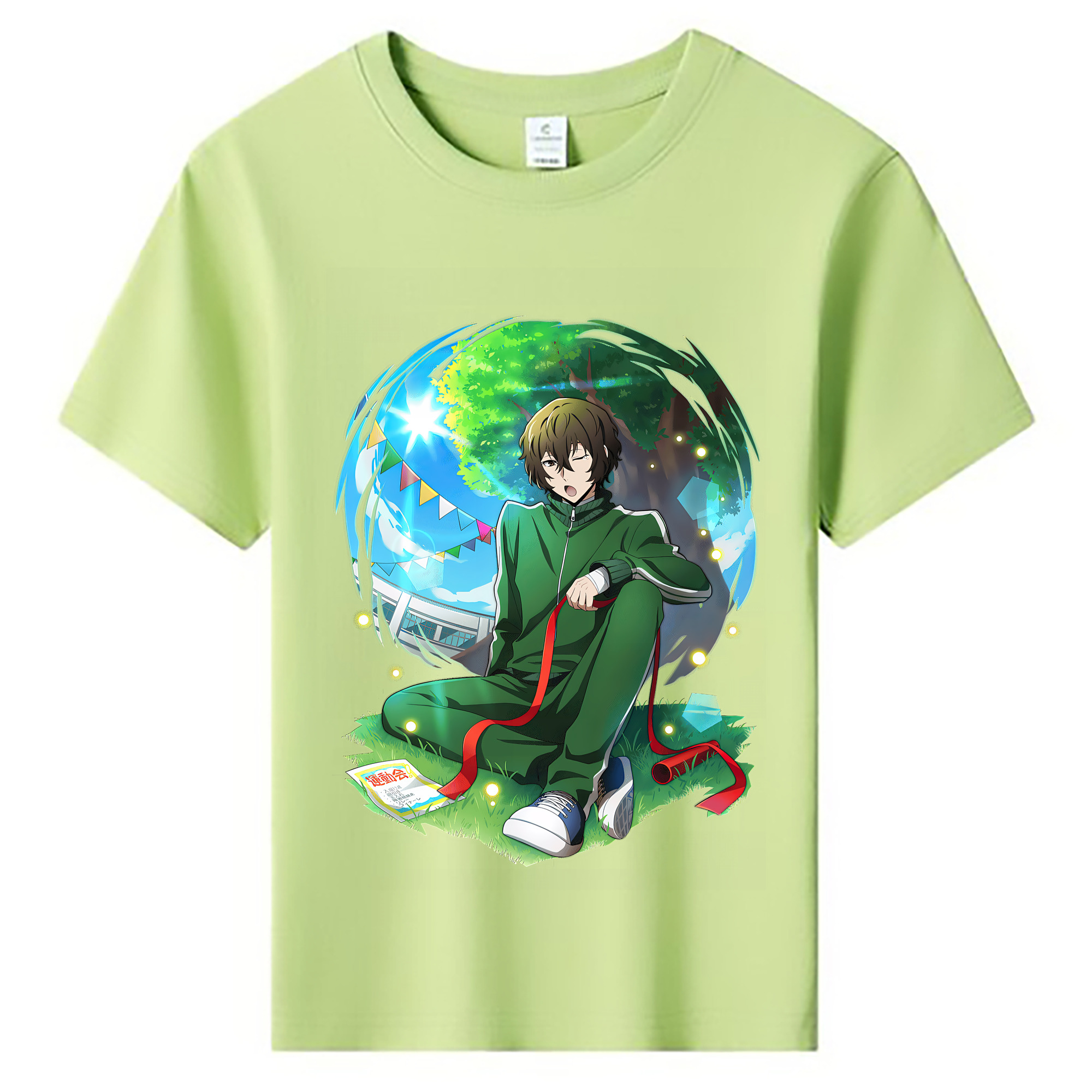 （画像用） 文豪ストレイドッグス Bungo Stray Dogs 綿100％キッズTシャツ（フロントプリント）